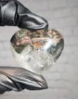 Corazón de Cuarzo Lodolita Natural 25 a 65 gramos
