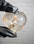 Corazón de Cuarzo Lodolita Natural 25 a 65 gramos