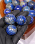 Lapis lazuli esferas