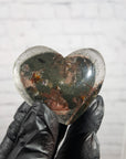 Corazón de Cuarzo Lodolita Natural 25 a 65 gramos