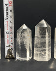 Cuarzo Cristal Obeliscos diferentes tamaños