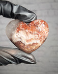 Corazón de Cuarzo Lodolita Natural 25 a 65 gramos