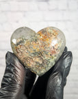 Corazón de Cuarzo Lodolita Natural 25 a 65 gramos