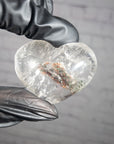 Corazón de Cuarzo Lodolita Natural
