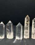 Cuarzo Cristal Obeliscos diferentes tamaños