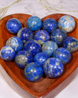 Lapis lazuli esferas