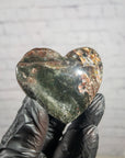 Corazón de Cuarzo Lodolita Natural 25 a 65 gramos