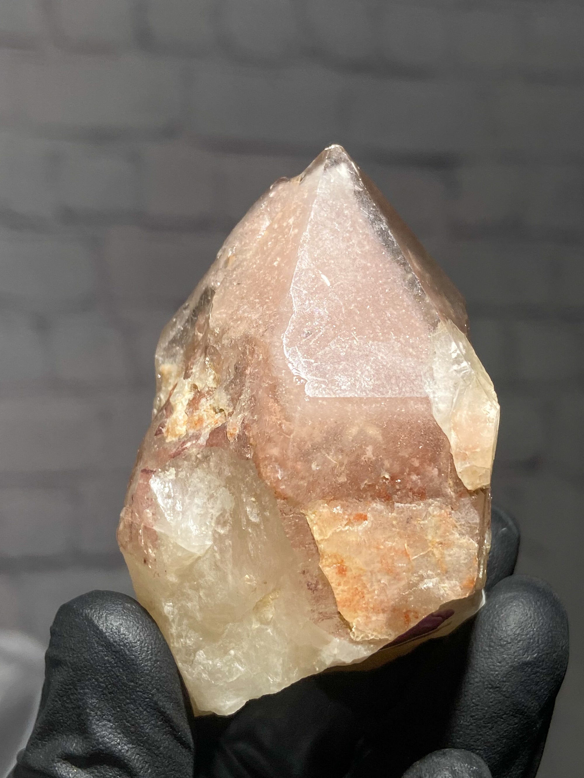 Cuarzo Hematita Fantasma