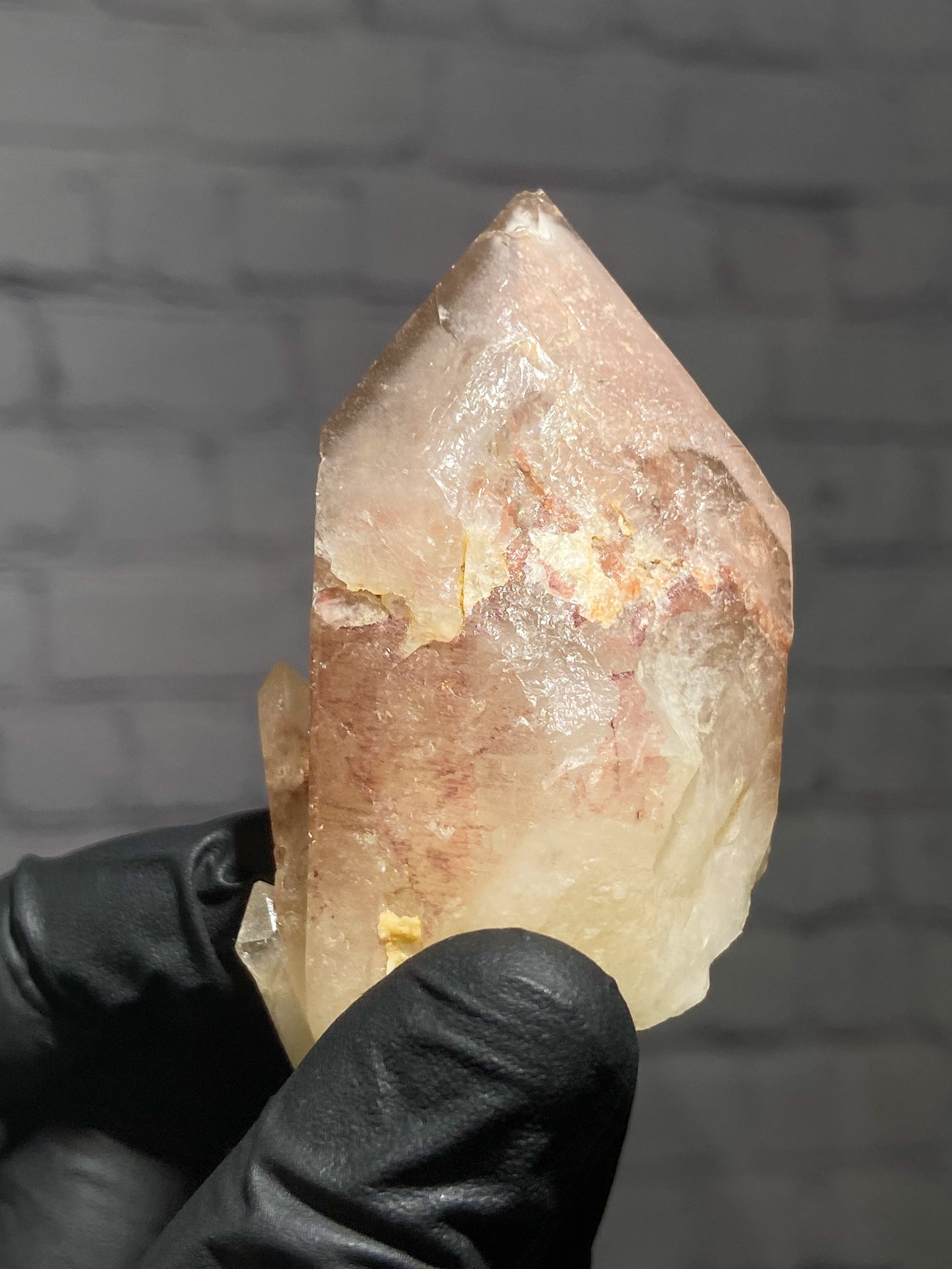 Cuarzo Hematita Fantasma