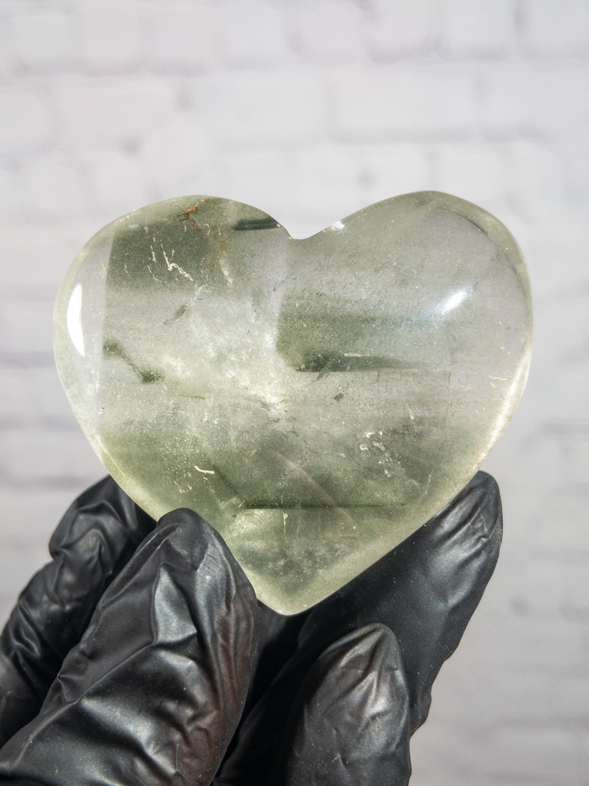 Corazón de Cuarzo Lodolita Natural 25 a 65 gramos