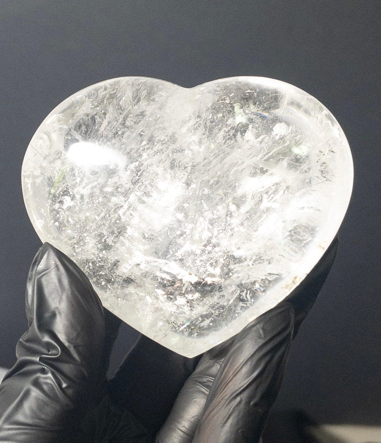 Cuarzo Cristal Corazones