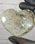 Corazon de Lodolita Cuarzo Jardin, elige el tuyo 65 a 120 gramos