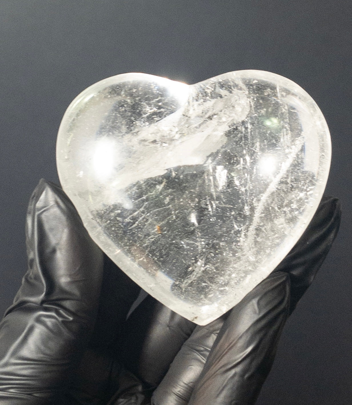 Cuarzo Cristal Corazones