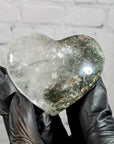 Corazon de Lodolita Cuarzo Jardin, elige el tuyo 65 a 120 gramos