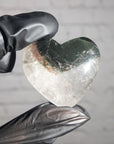 Corazón de Cuarzo Lodolita Natural