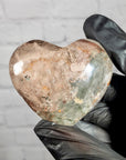 Corazon de Lodolita Cuarzo Jardin, elige el tuyo 65 a 120 gramos