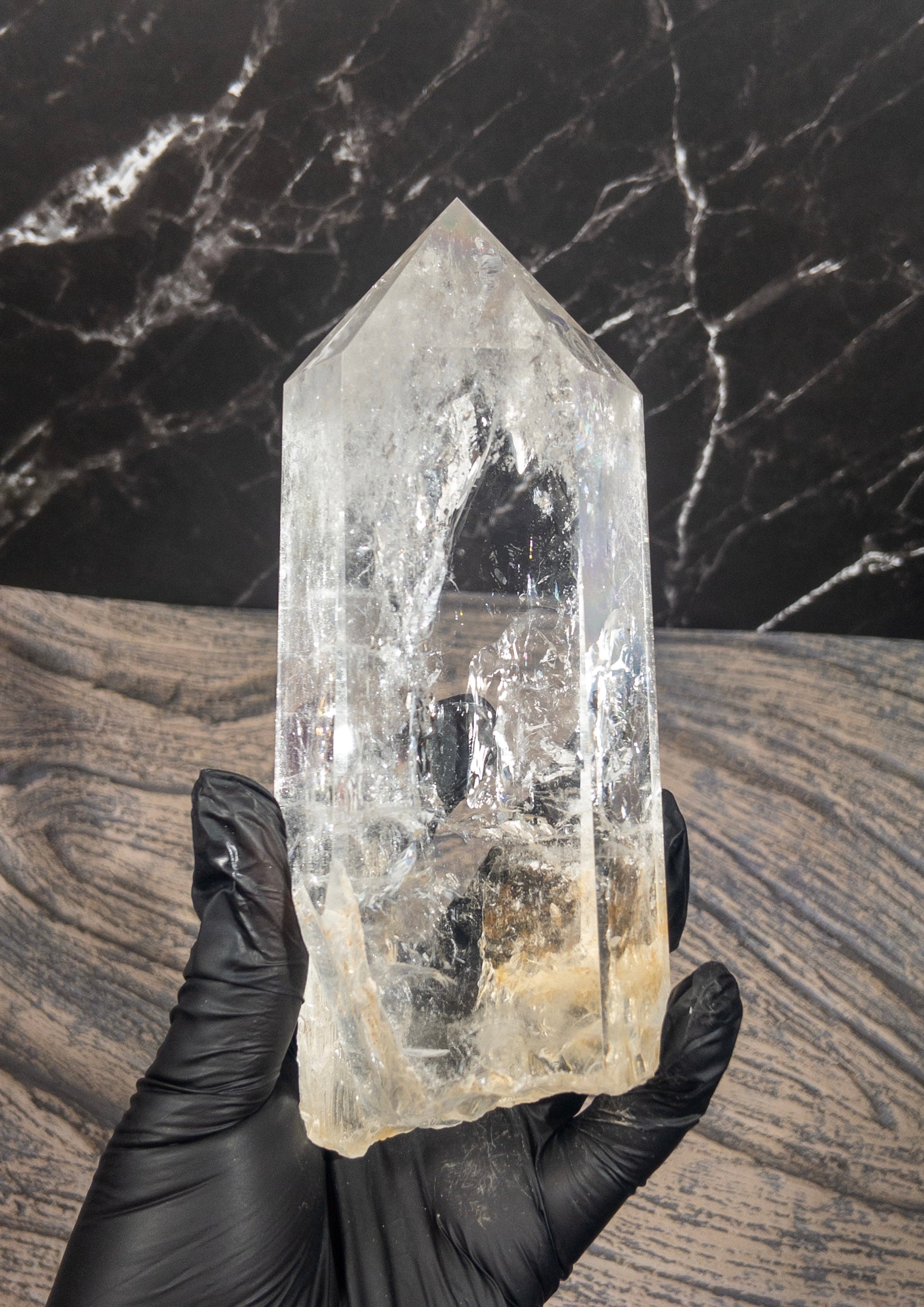 Ejemplar de cuarzo cristal para colección mineral
