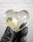 Corazon de Lodolita Cuarzo Jardin, elige el tuyo 65 a 120 gramos
