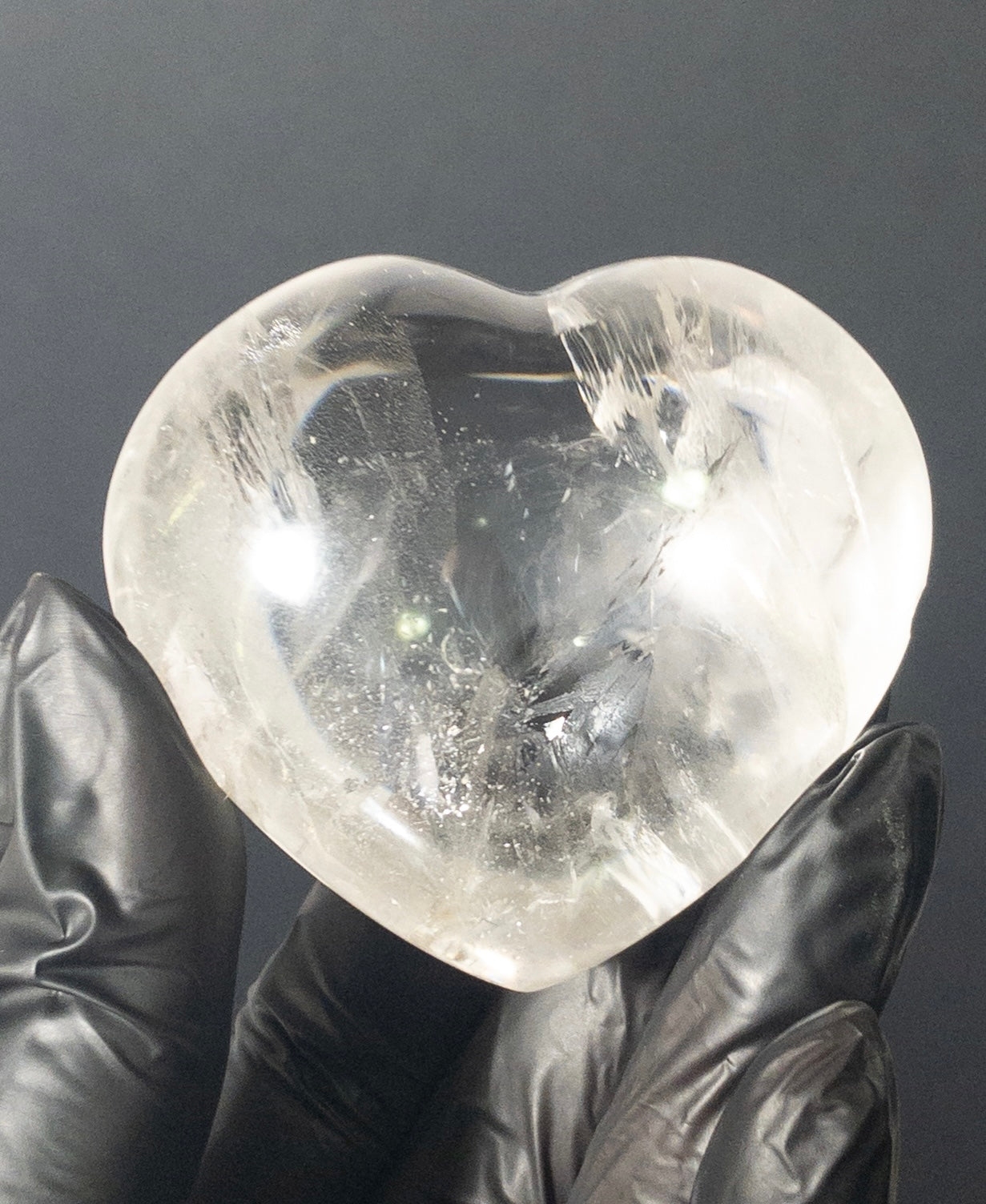 Cuarzo Cristal Corazones