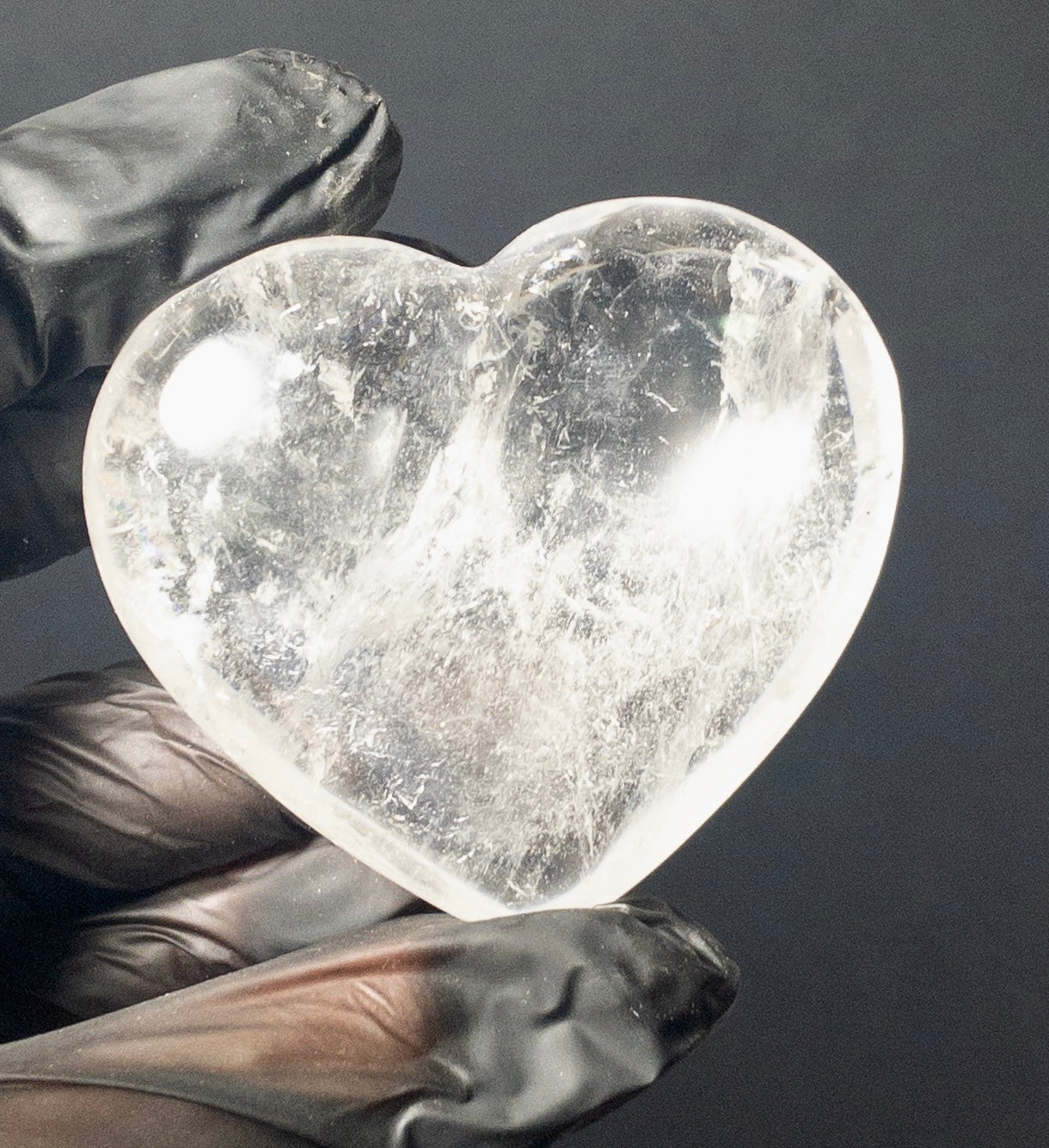 Cuarzo Cristal Corazones