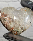 Corazon de Lodolita Cuarzo Jardin, elige el tuyo 65 a 120 gramos