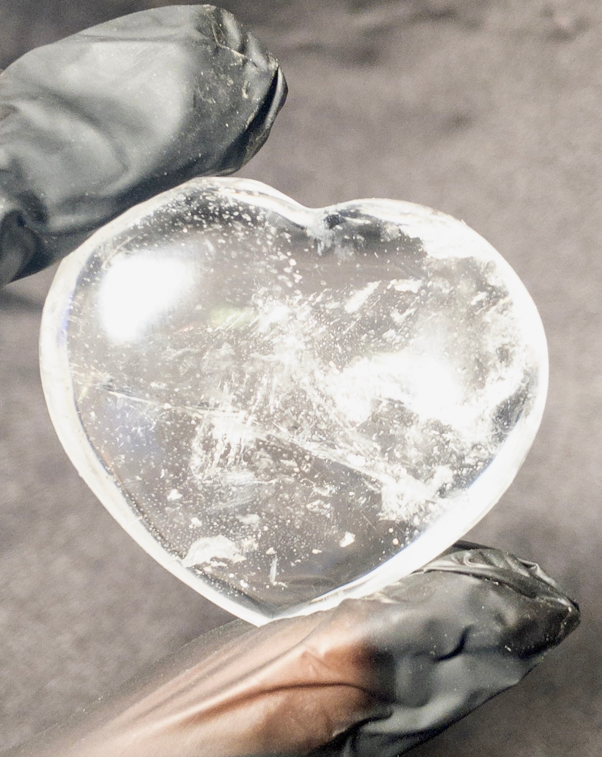 Cuarzo Cristal Corazones