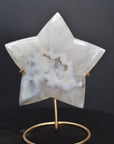 Agata druzy estrella con base